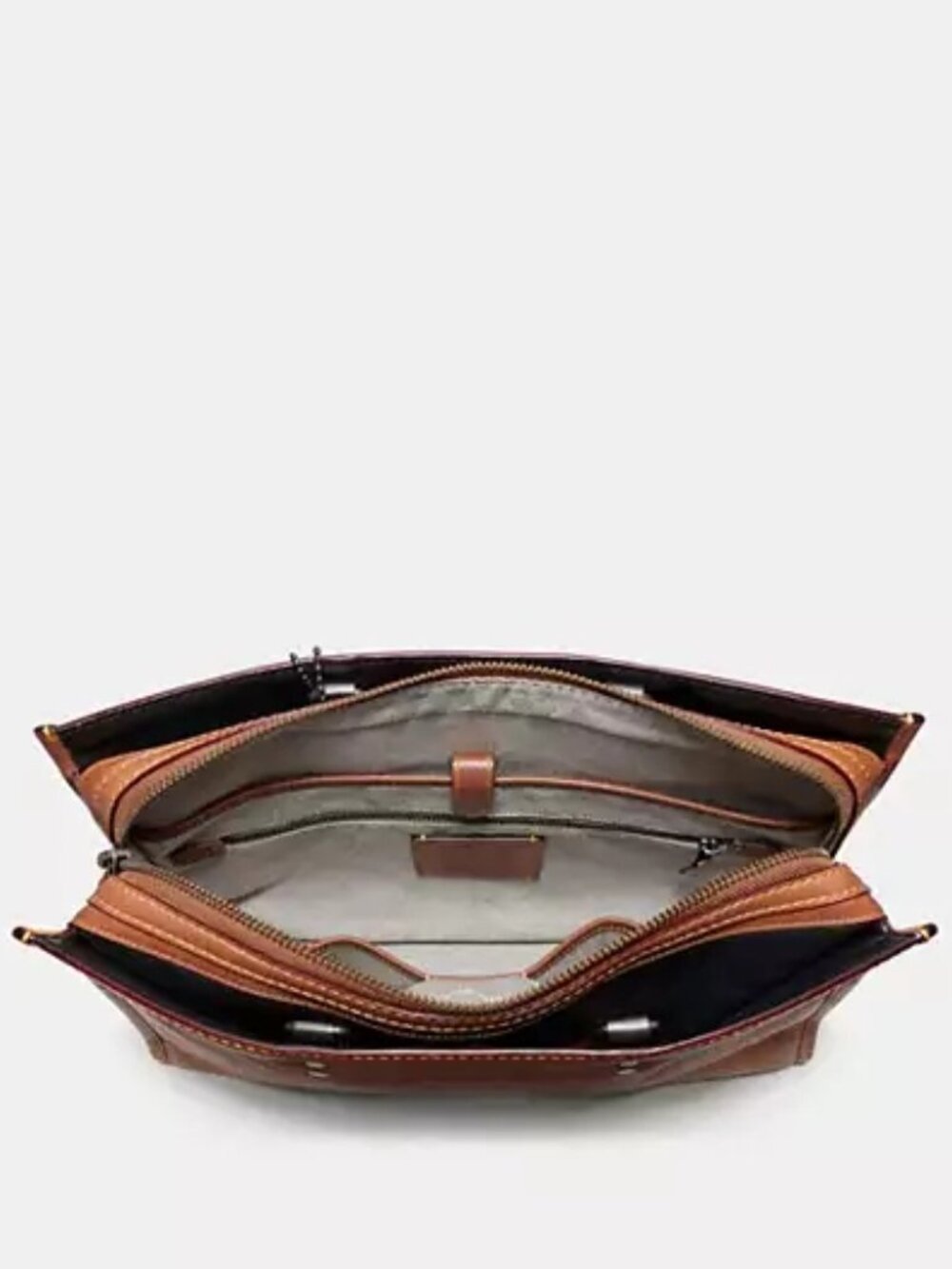 EXCELLENT COACH ROGUE BRIEF BRIEFCASE LAPTOP BAG 11647 - Picture 3 of 15